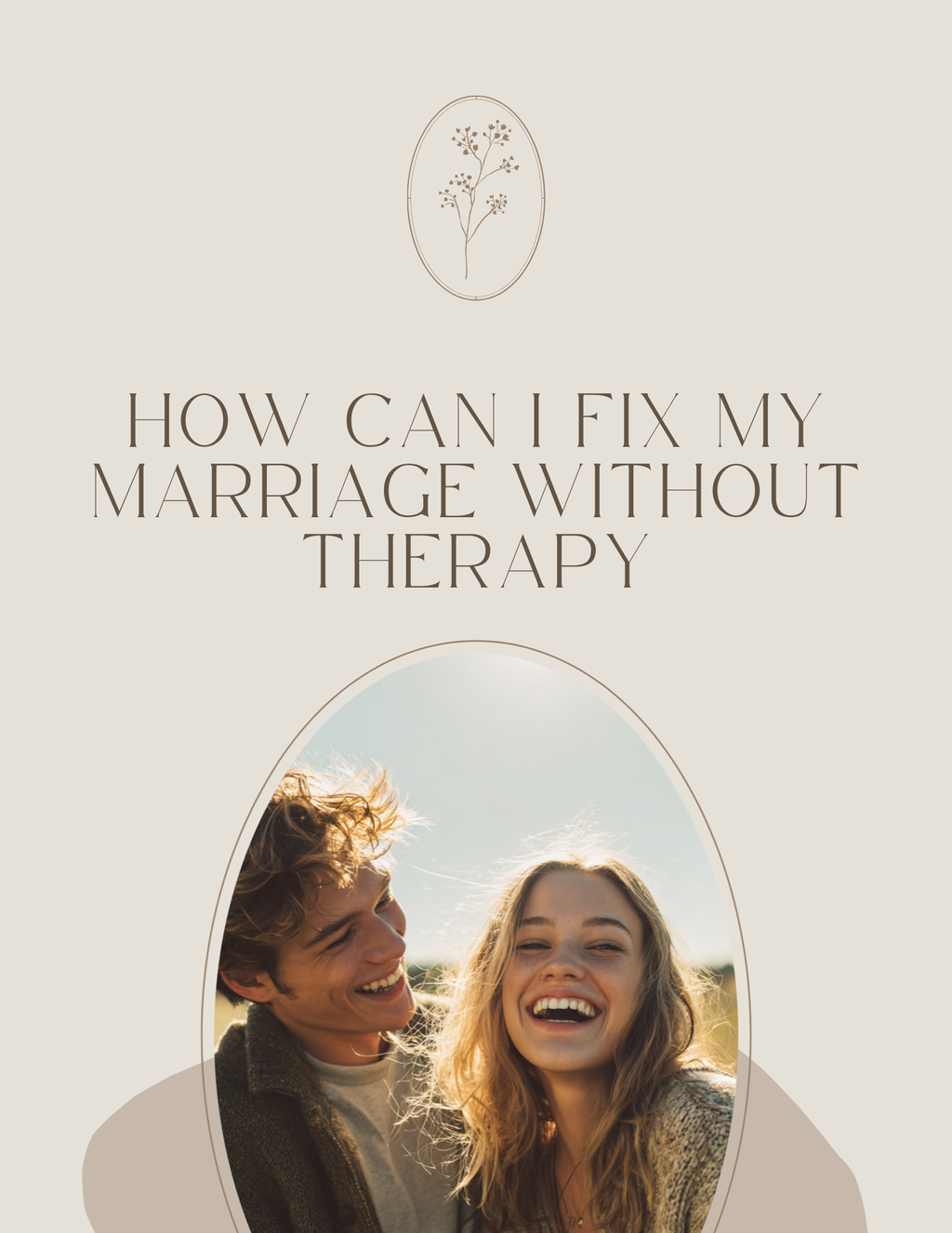 How Can I Fix My Marriage Without Therapy(PDF)
